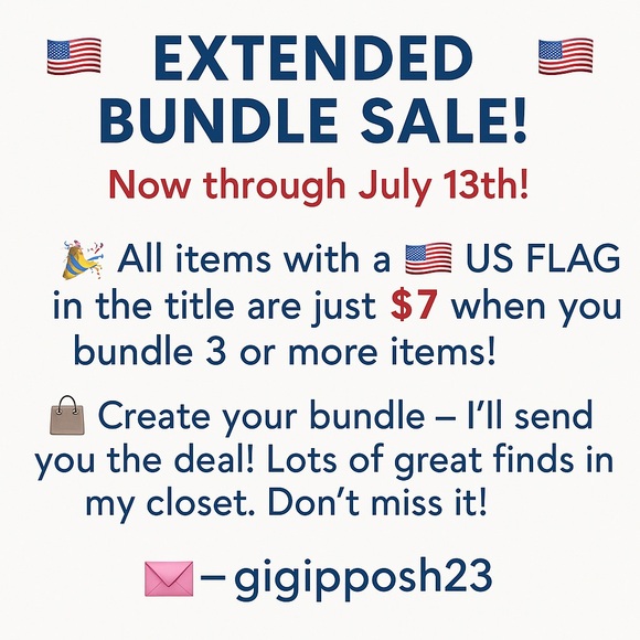 Other - Extended Bundle Sale Announcement